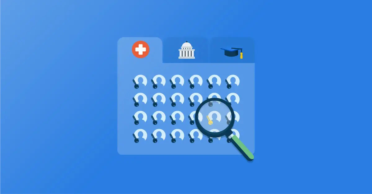 Identity-Governance-Herausforderungen im Gesundheitswesen, in der öffentlichen Verwaltung und im Bildungswesen
